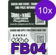 Dragon Ball Super Fusion World FB04 Ultra Limit Code 10x Fast Code