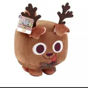 Big Games Pet Simulator X Reindeer Dog Plush With DLC Code