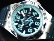 New Invicta Men's 52mm KRAKEN NHL Coalition Automatic NH35A TT Blue Dial Watch