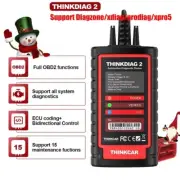 THINKCAR Thinkdiag 2 Car Diagnostic Tool Bidirectional OBD2 Scanner + 16 Reset