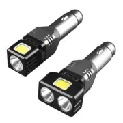 Car Charger Led Flashlight Rechargeable Work Light With Magnet Lighting Outdoor