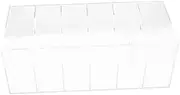 WHAMVOX Acrylic Storage Box for Belts and Watches Multi Grid Organizer with Transparent Design for Home and Store Display present for Women and Special Occasions