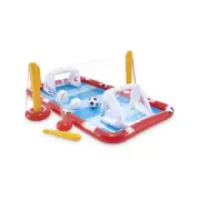 Intex 3.2m Inflatable Action Sports Play Centre Soccer/Volleyball Kids 3y+ Toy