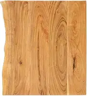 Bathroom Vanity Top Solid Acacia Wood 80x52x3.8 cm Plumbing Hardware