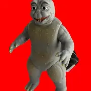 Bandai Godzilla Movie Monster Series Minilla 1967 Pvc Action Figure 150mm Toho