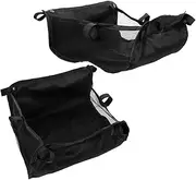 JOINPAYA Stroller Bottom Storage Diaper Organizer Stroller Side Bag Pushchair Storage Compartment Versatile Use Easy Maintenance