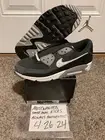 DS 2021 Nike Air Max 90 Premium Off-Noir Men’s Sz 9!!