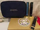 ⭐⭐⭐CHANEL Holiday 2023 Lipgloss Trio Gift Set with CHANEL Tweed Bag