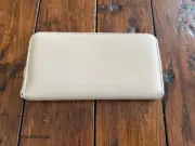 Porsche Design Coin Purse Wallet Formica Leather Silver Hardware Made in Italy