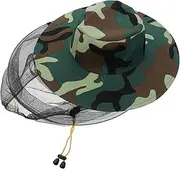 Mipcase Bee Beekeeping Veil Hats Beekeeping Hood Veil Mesh Hats for Beekeepers Protections