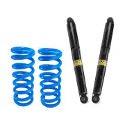 Rear Webco Shock Absorbers Raised Springs for Falcon BA BF I II XR6 XR8 Sedan