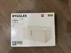 IKEA BYGGLEK LEGO Storage Box with Lid 26 x 18 x 12cm - New Sealed