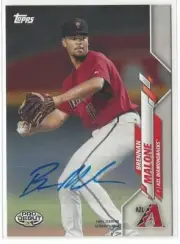 2020 Topps Pro Debut Brennan Malone Autograph Auto AZL Diamondbacks