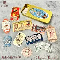 在飛比找誠品線上優惠-日本 seal-do 鐵盒裝貼紙/ 愛麗絲夢遊仙境/ 黄金的