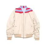 [Charles Jeffrey Loverboy] Charles Jeffrey Loverboy Contrasting-collar Bomber Jacket L NEUTRALS
