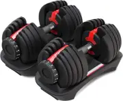 Adjustable Dumbbell Smart Locking System for Strength Training
