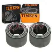 2 pc Timken Front Wheel Bearings for 2008-2015 Mitsubishi Lancer Axle ws (for: Mitsubishi)