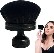 Extra Large Oval Shaped Body Makeup Brush, Body Makeup Brush for Tanning, Suncreen Applicator for Back and Legs, Wide Foundation Oval, Multifunctional Loose Powder Brushs