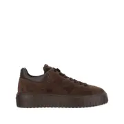 [Hogan] Hogan Lace-up Round-toe Sneakers 8 US BROWN