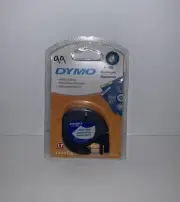 Original DYMO LetraTag WHITE Plastic Refill Tape Cartridge #91331 Size 1/2"×13'
