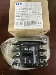 Eaton C25DNF330T Def Purpose Contactor, 3P, 30A, 24VAC, 50/60Hz New In Box