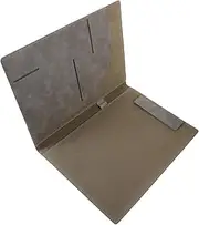 CANIGHT Professional Leather Portfolio Folder for Men Interview Portfolio Organizer Office File Binder
