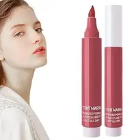 Hydrating and Waterproof Formula | Matte Color Look | Long Lasting Matte Lip Tattoo | Blading Lip Stain Peel Off Masque | Precise Pen-Like Tip For Lipstick Makeup, Smudge Proof Natural Finish