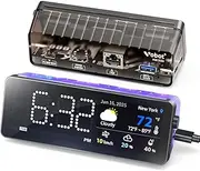 USB C Laptop Docking Station (7-in-1), USB C Hub with Screen, Multiple Built-in Apps, Docking Station with HDMI 4K@60Hz, 90W Max Power Delivery, 1 Gbps Ethernet, USB C Dock for Mac/Dell/HP/Steam Deck