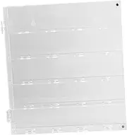 QSTDGVPW Golf Ball Display Case, Golf Ball Display Rack Gifts 5 Tier Holds 20 Balls Acrylic