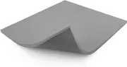 Silicone Heat Press Mat 15x15 inch Heat Press Pad 0.39 inch Thickest Heat Transfer Machine Press Replacement Pad Sheet (Grey)