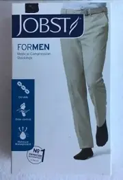 Jobst Medical Compression socks 15-20mmHg Thigh High Black - MEDIUM NEW