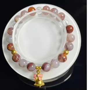 (玉見玉品)天然水晶 (稀有款)葡萄牙 紅珊瑚 瑪瑙 玉化 白水晶 14K 設計款 手珠 手串 手鍊 手環