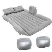 Inflatable Travel Car Bed Air Sofa Two Inflatable Pillow For Car Back Seat