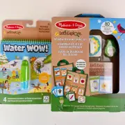 Melissa and Doug Let's Explore Scavenger Hunt + Water Wow! Box Wear BIN11