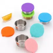 Stainless Steel Sauce Cup Picnic Food Storage Dipping Cup Stainless Steel ☆