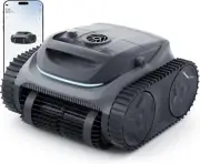 Cleaner Robot, Cordless Pool Vacuum with Superior Suction, Triple