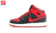 Nike Jordan 1 Mid Alternate Bred GS 2022 (DQ8423-060) Grade School Size 4Y-7Y