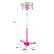 Kids Karaoke Machine With 2 Microphones Stand Music Play Toys Set B