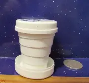 Vintage Alka-Seltzer Collapsible Cup "SPEEDY" Medicine Holder & Cup In One