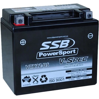Ducati 620 Monster S Ie 2002-2003 SSB AGM 12V Battery High Performance