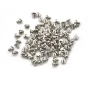 100Pcs Computer PC Case Hard Drive Precision PSU 6/32" Hex Screws UU