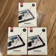 NEW!! Paperfeel Screen Protectors for iPad, 6PK, 10.5” iPad Pro/iPad Air (3 Gen)