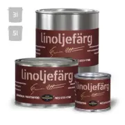 Ottosson Färgmakeri Linseed Oil Paint - Järnmönja - Iron Oxide Minium