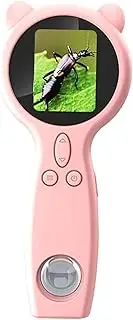 Pocket Size Microscope, 50X Digital HD Portable Magnifier, Two Lens Multi-Functional Magnifying Glass, Supports Photo and Video Taking for Coin Collection