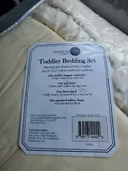 American Baby Company 100% Natural Cotton Jersey Knit Toddler Sheet Set, tan,