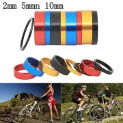 1-1/8" Headset Spacers 2/5/10mm Aluminum Bicycle Cycling Headset Steerer