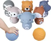 Bowling Game,Animal Shape Bowling Activity Games | Color Shape Number Recognition Toys, Early Educational Activities for Children