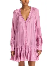 Cinq a Sept Lise Button Front Dress