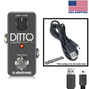 TC Electronic Ditto Looper USB Power Cable Transfer Cord Replacement