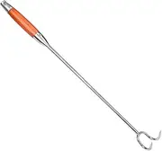 BAZEITFLOW Professional Multi Function Meat Hook BBQ Accessory for Pork Chicken and Ham Convenient Tool for Grilling Camping and Food Service